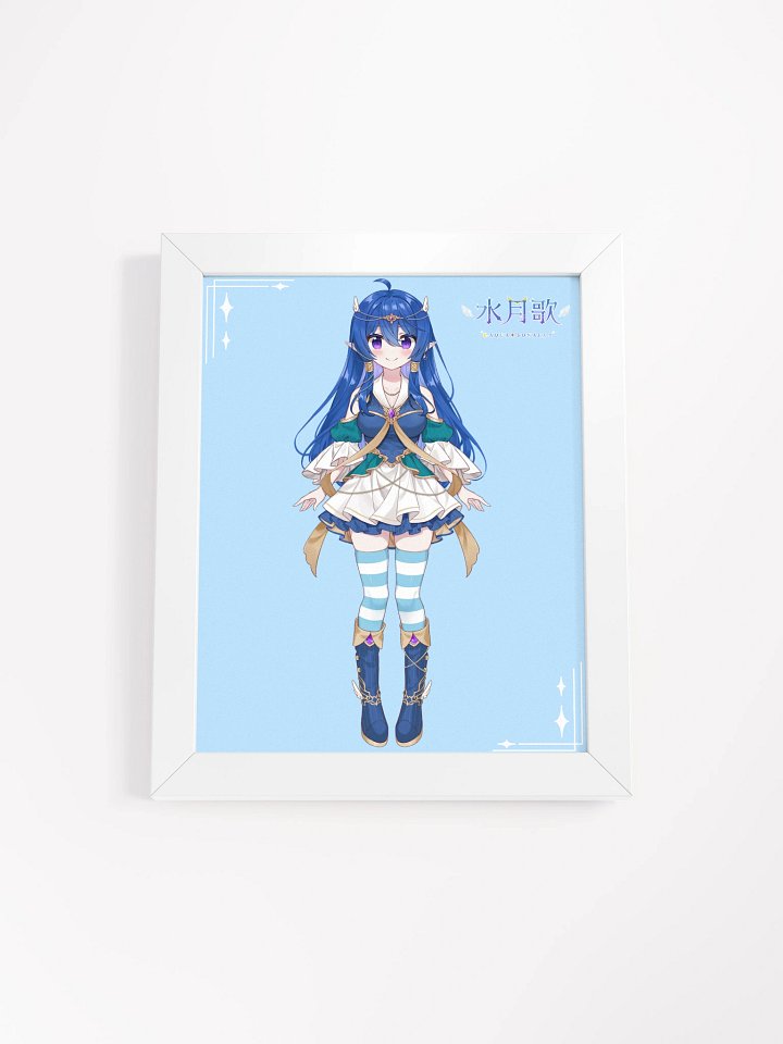 水月歌立繪帶框高品質霧面海報 product image (1)