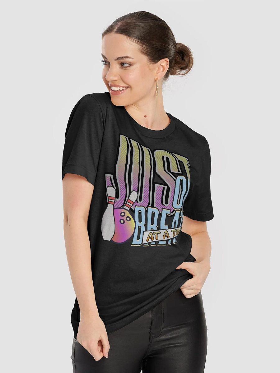 Just One Breath At A Time Bowling Zen T-Shirt product image (11)