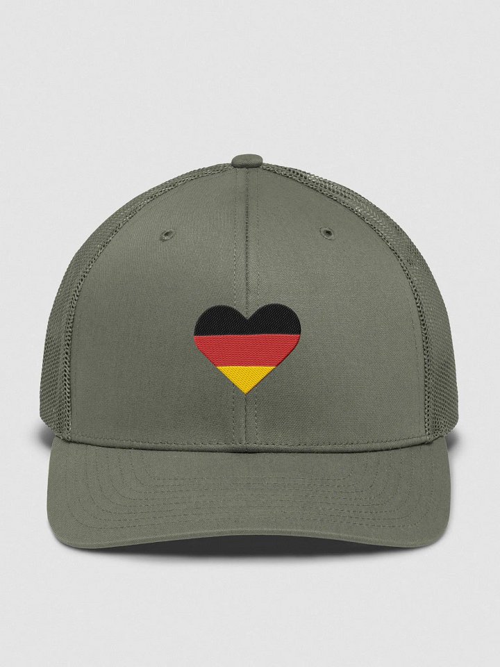 German Flag Embroidered Trucker Hat product image (1)