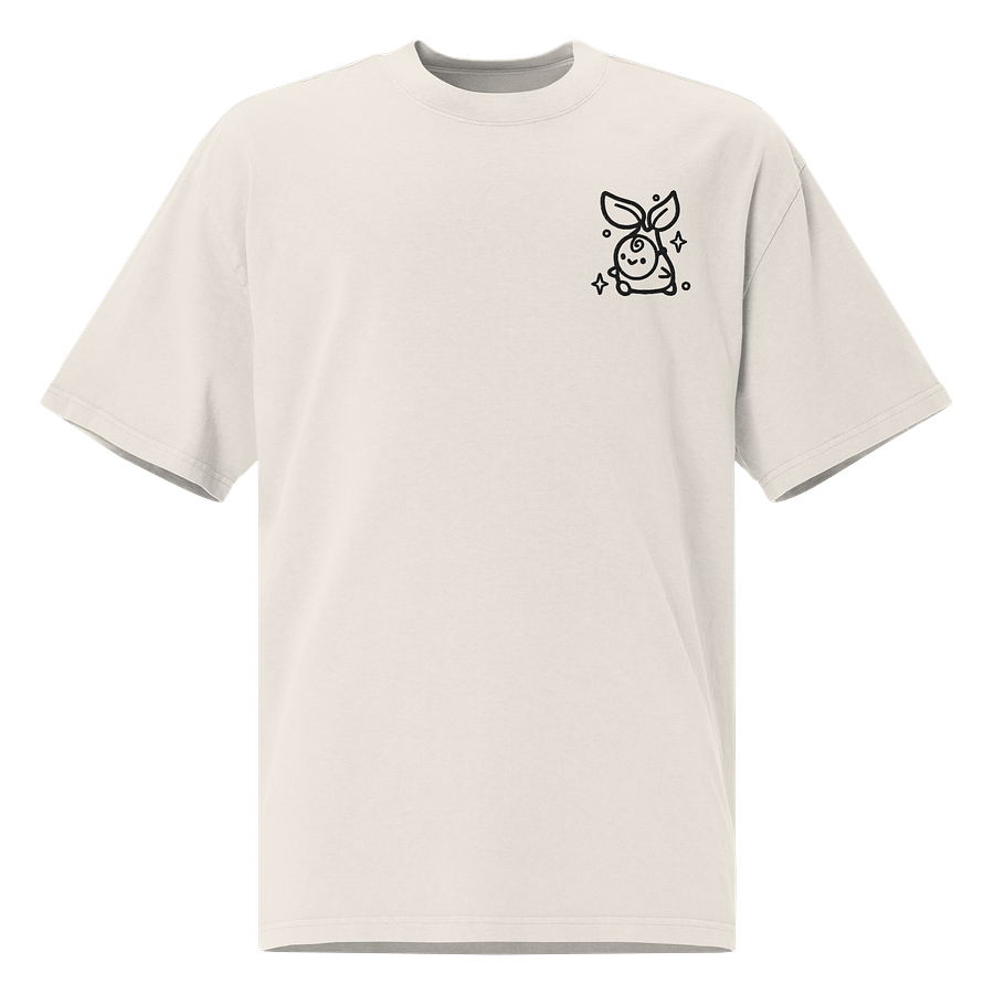 T-shirt Oversized Premium Mascotte Pouet brodé product image (3)