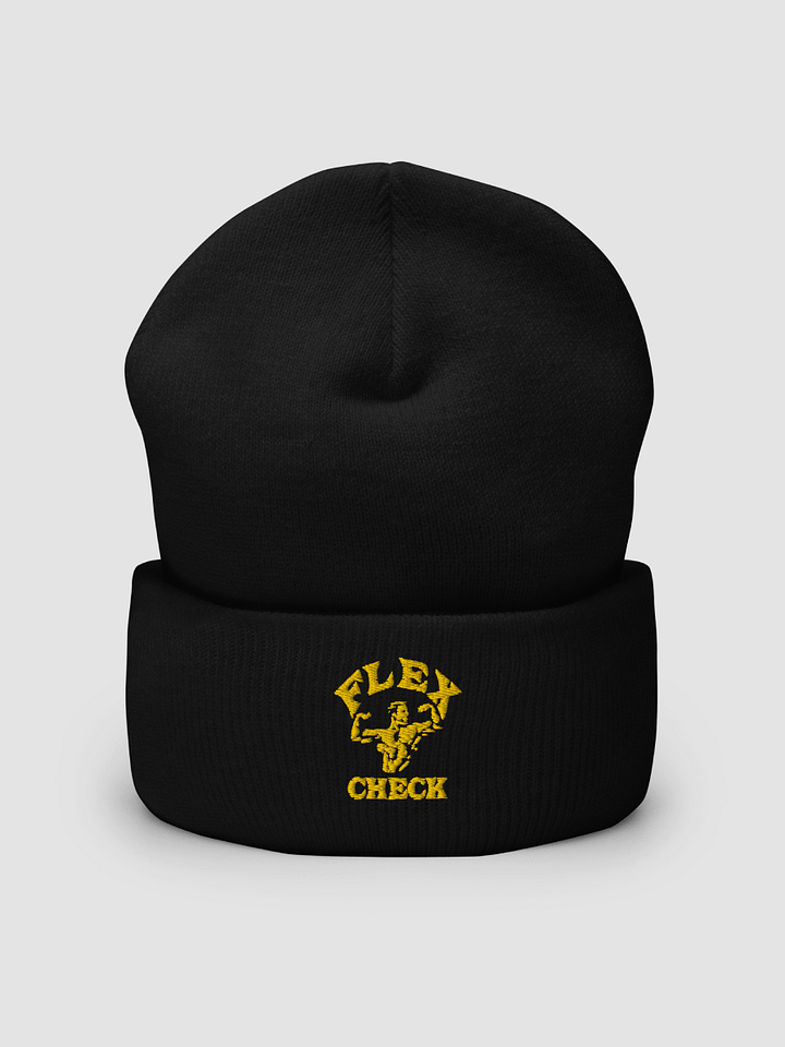 AuronSpectre Embroidered Beanie product image (2)