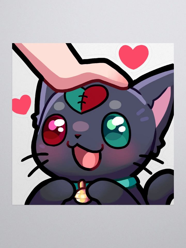 Morderin Headpats Sticker product image (1)