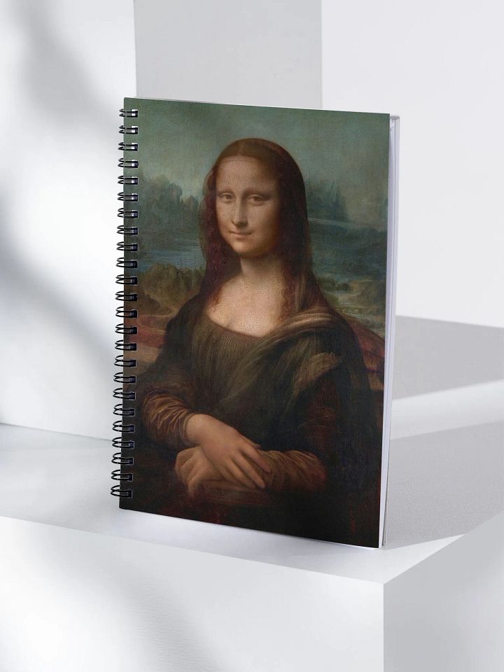 Portrait of Lisa Gherardini Spiral Notebook product image (1)