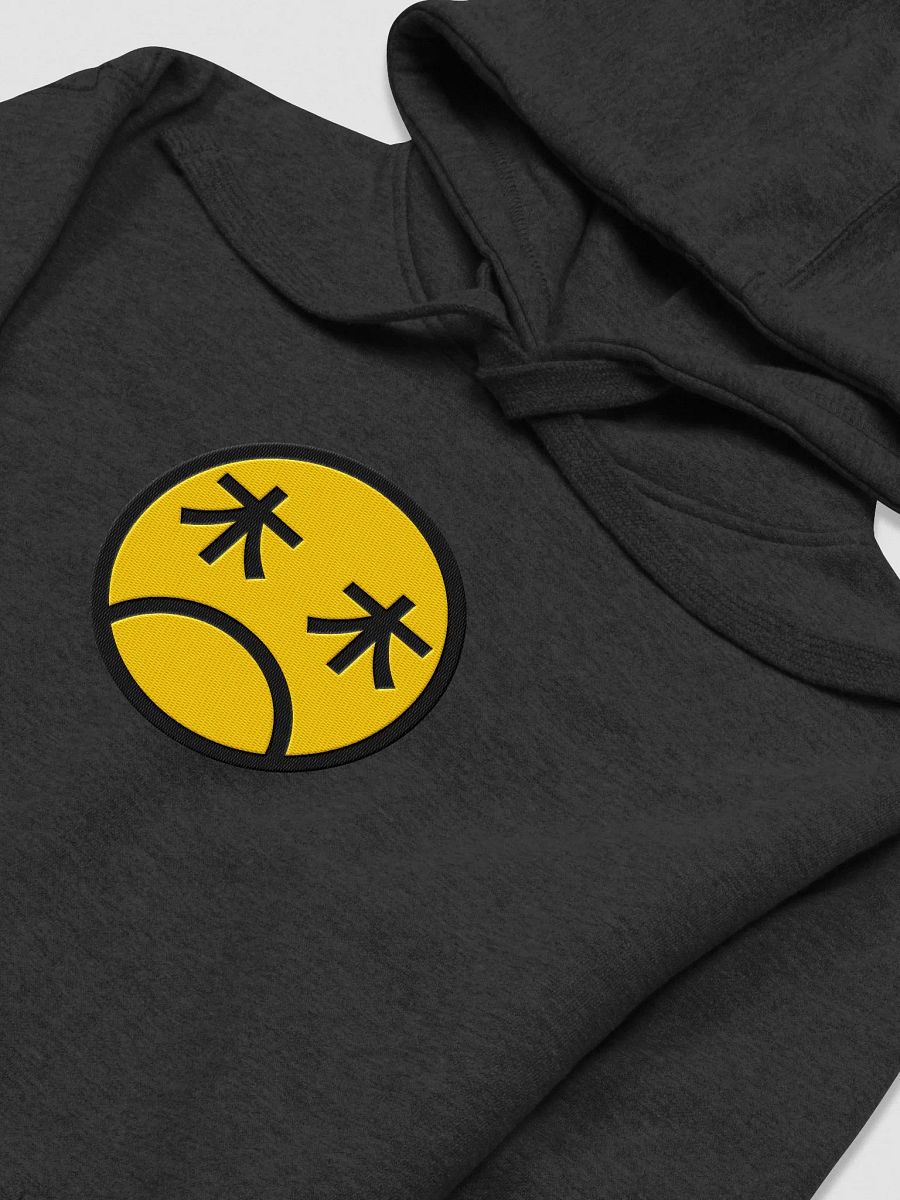 Kanji Frown Embroidered Pullover Hoodie product image (29)