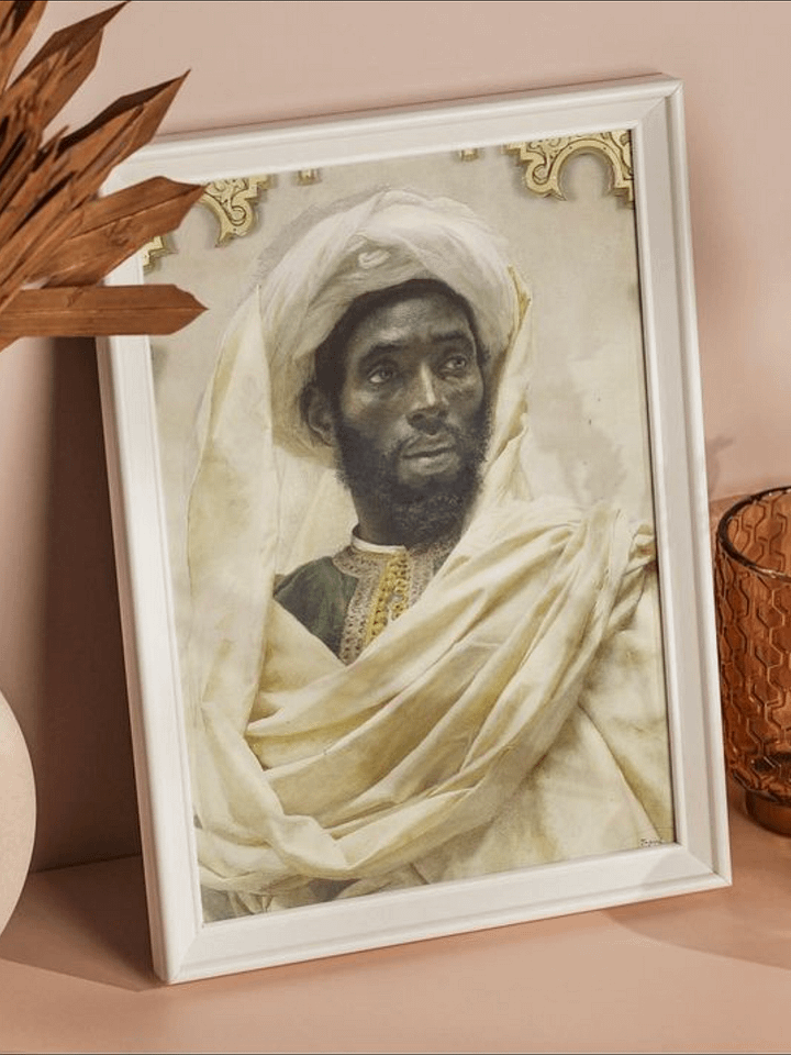 vintage oil portrait product image (1)