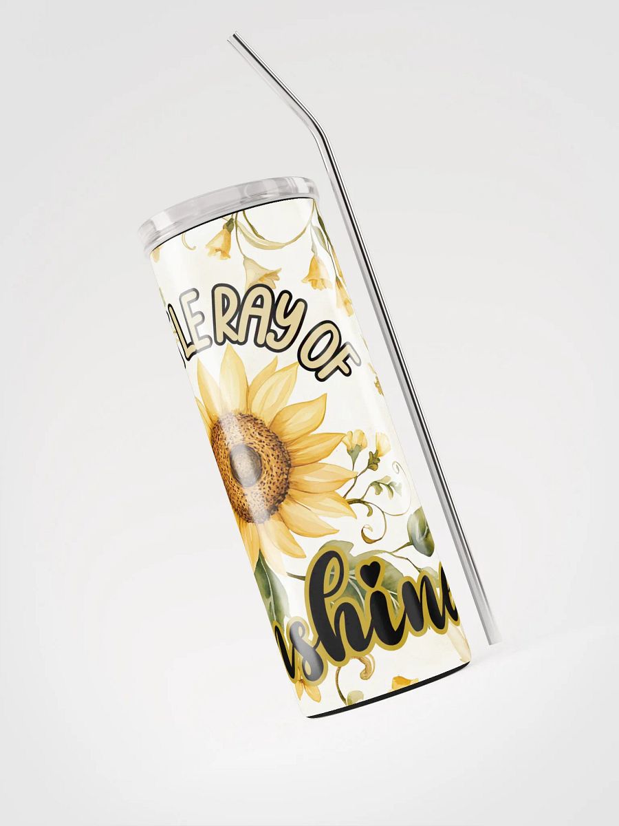 Sunflower Ray of Sunshine Stainless Steel Tumbler product image (4)