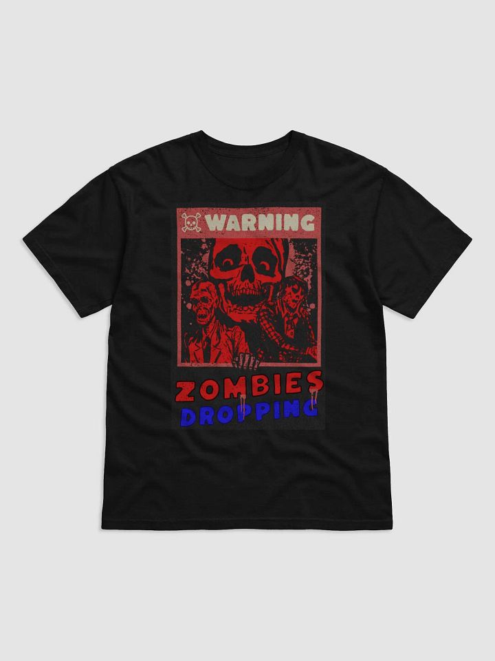 Zombies dropping sky tee shirt product image (1)