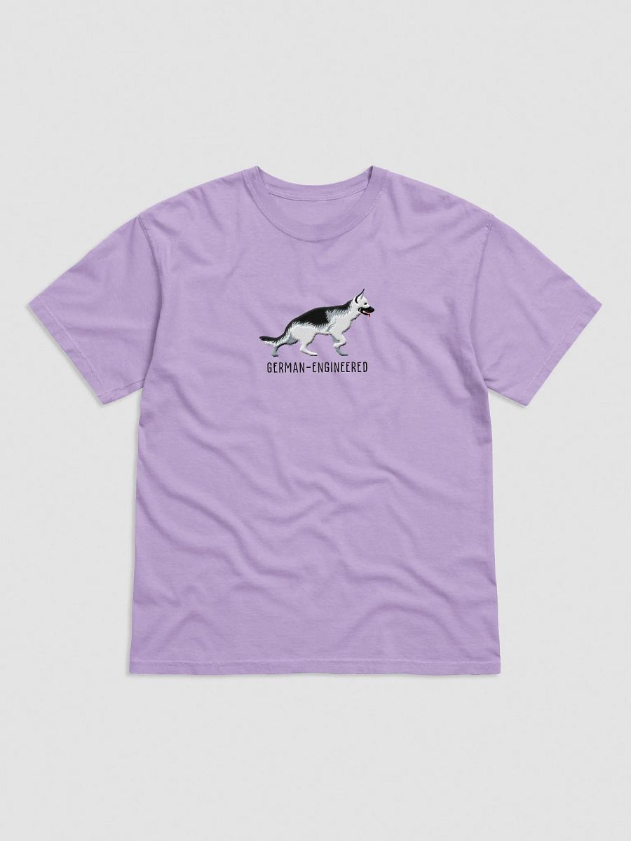 German-Engineered T-Shirt(Embroidered) of a German Shepherd(Silver) product image (33)