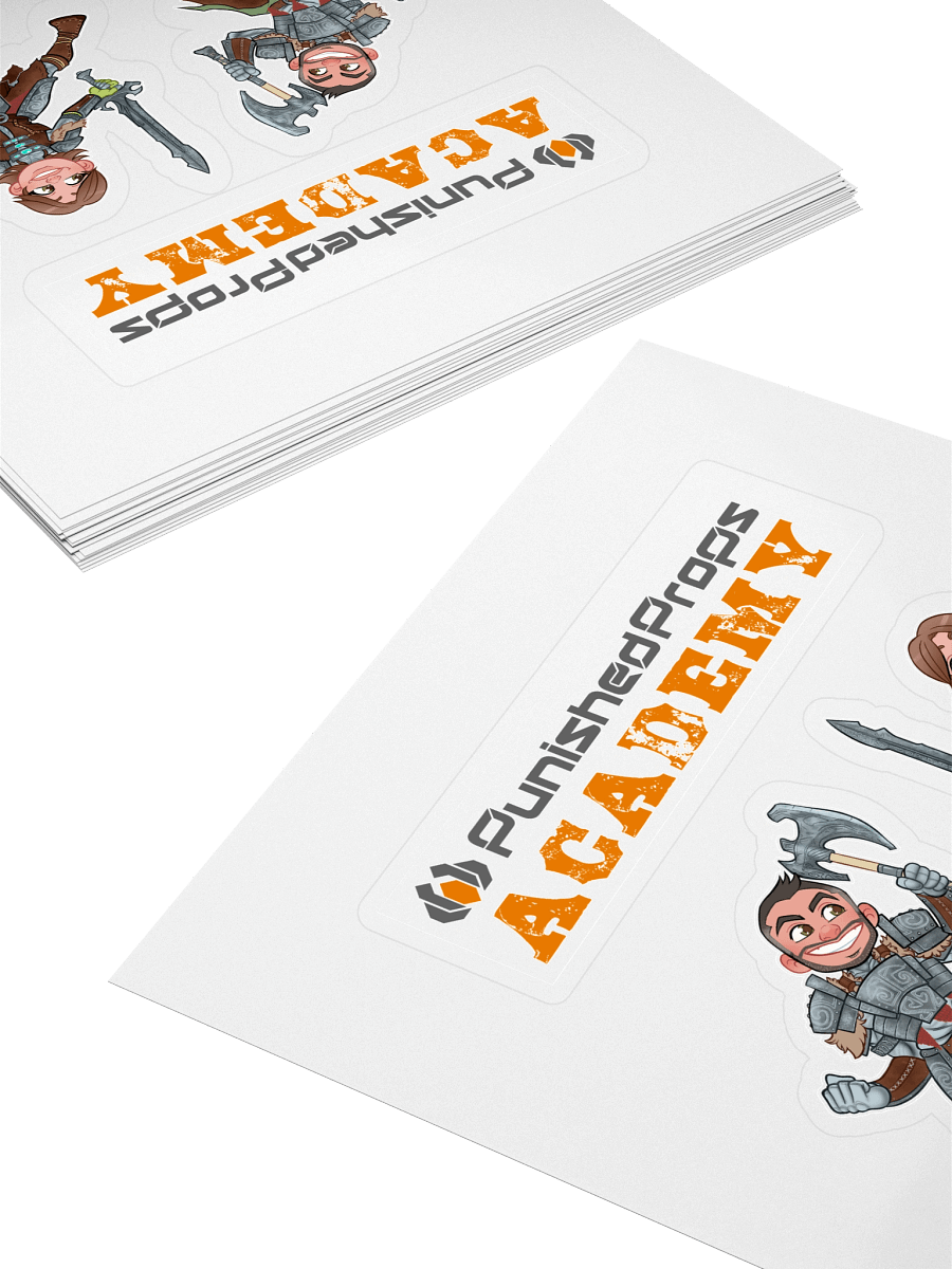 Punished Props Academy Sticker with Skyrim Toons product image (4)