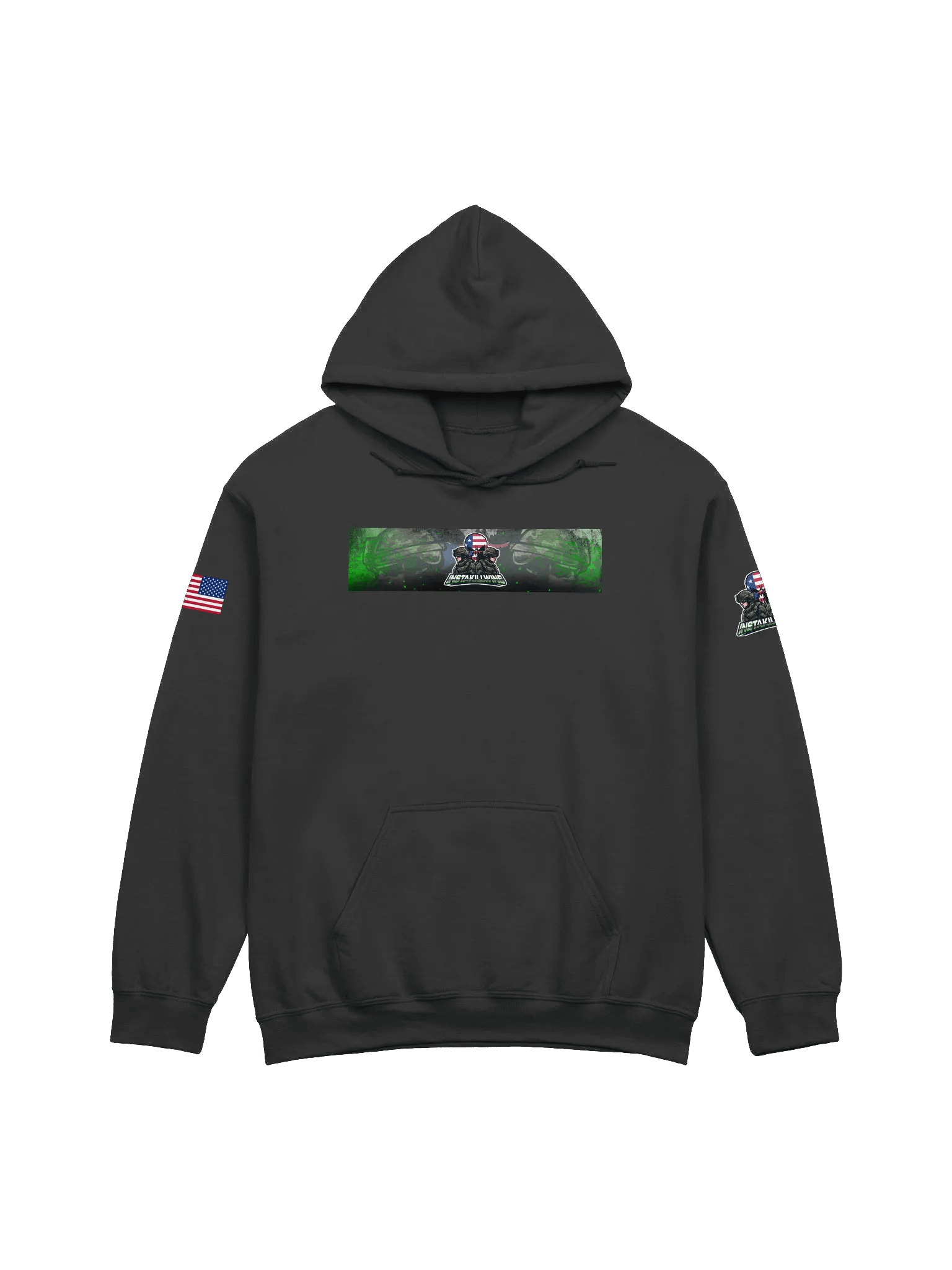 American Skull Combat Hoodie product image (3)