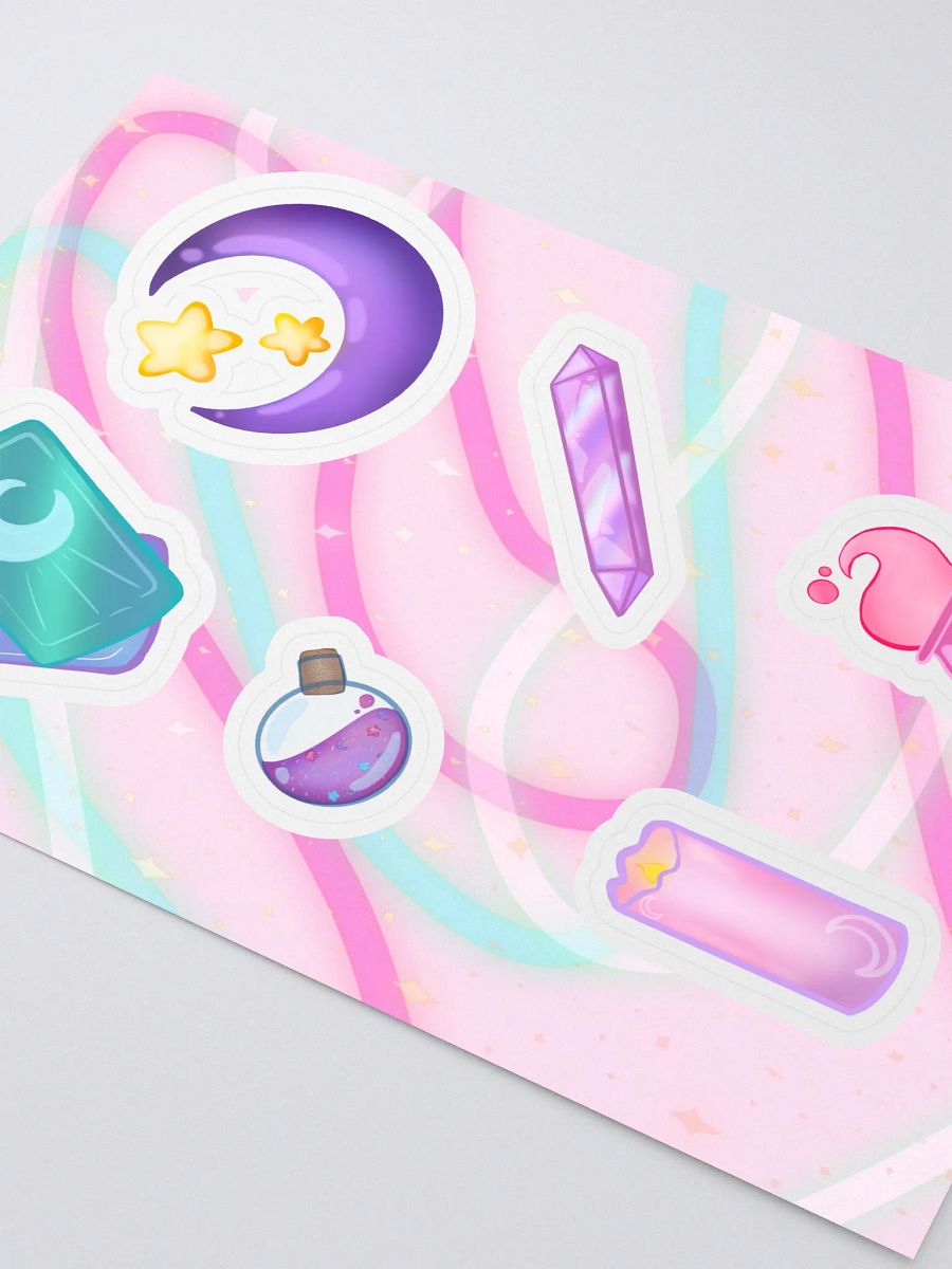 Witchy In Pink Sticker sheet product image (2)