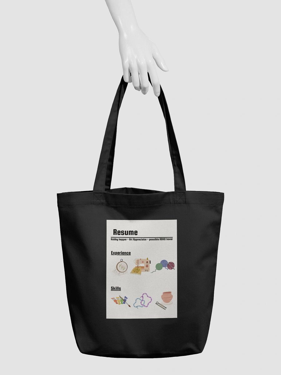 Resume of a Craft Addict Tote Bag product image (6)