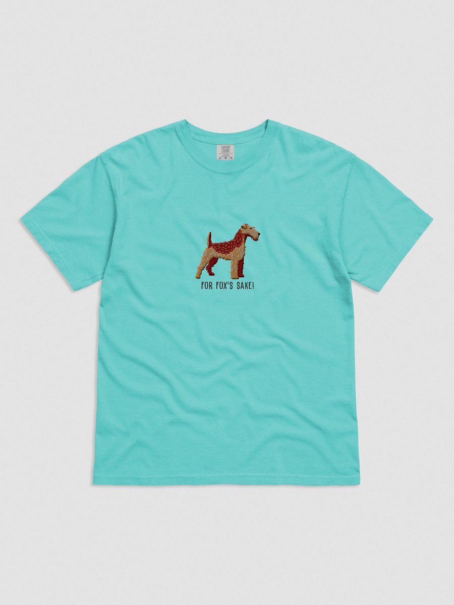 For Fox's Sake! T-Shirt(Embroidered) of a Fox Terrier(Red & Tan) product image (31)