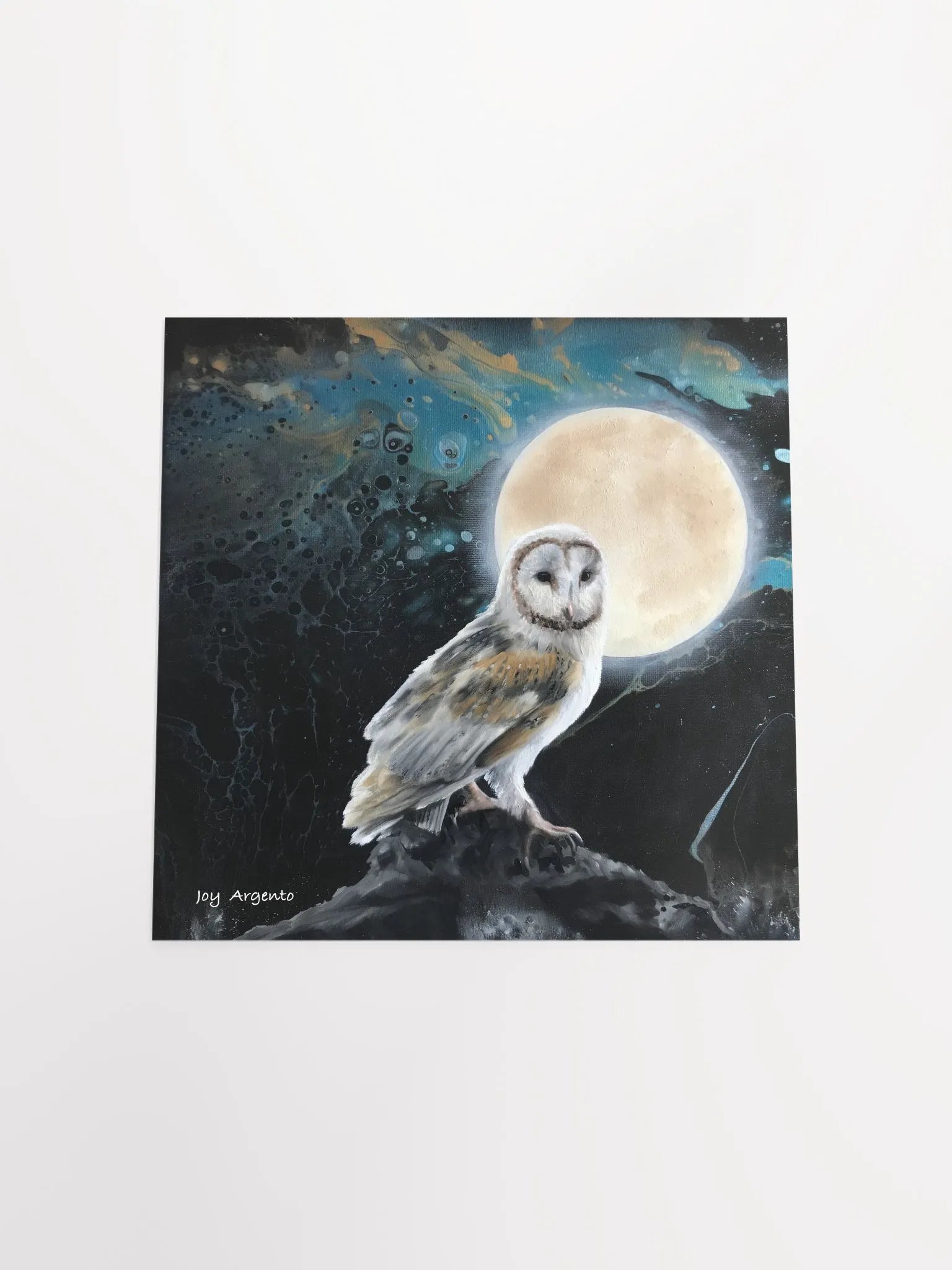 Owl and the Moon Print product image (4)