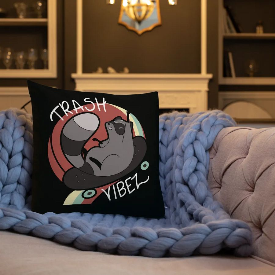 Charlie's Trash Vibez Pillow product image (7)