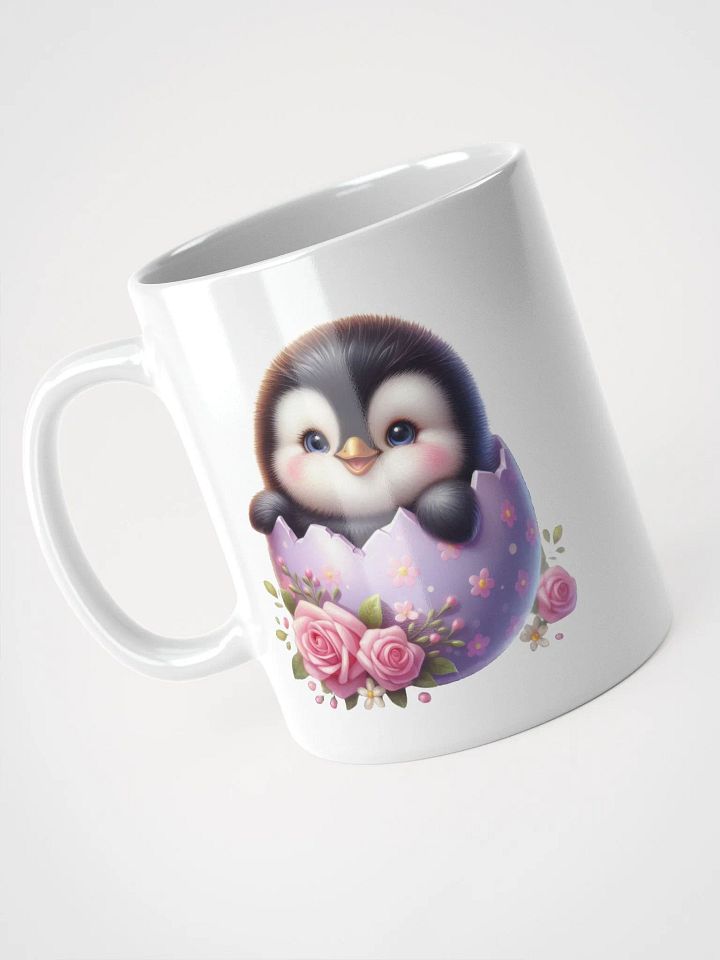 Penguin Easter Egg - White Mug product image (1)
