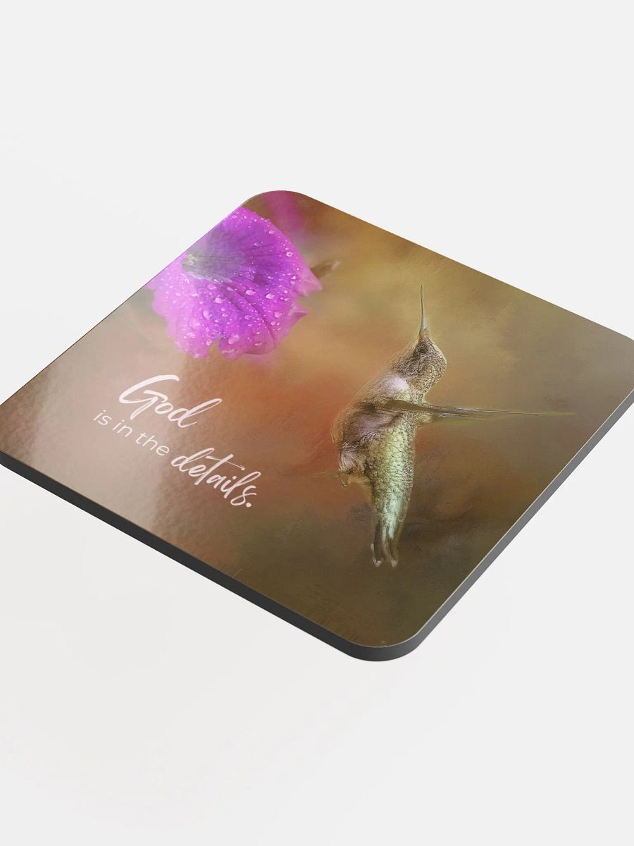 Gods' Little Details Hummingbird Coaster product image (4)
