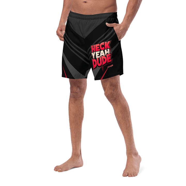 HECK YEAH DUDE Sunset Surf All-Over Swim Shorts product image (2)