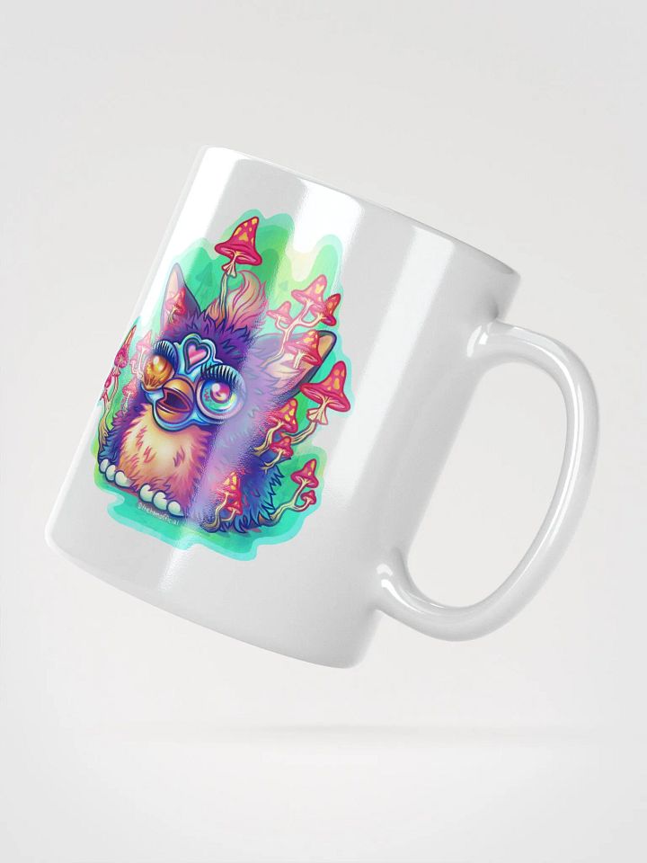 Nostalgic Fungus Creature White Mug product image (4)
