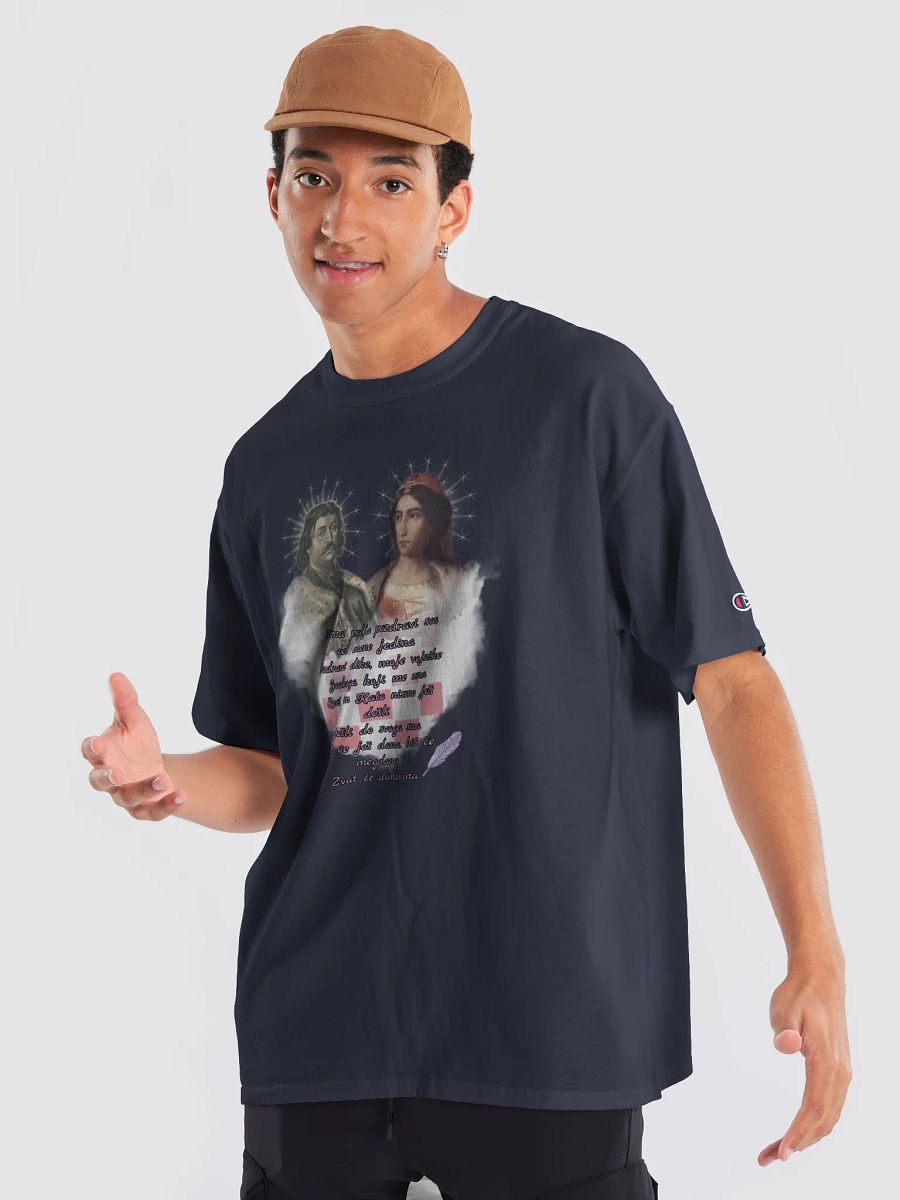 Croatian Poetry Relaxed Tee product image (15)