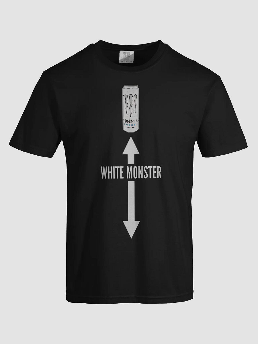 White Monster Microphone Graphic T-Shirt product image (65)