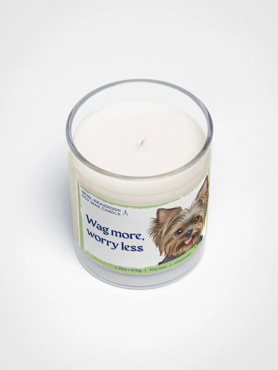 Yorkshire Terrier Dog Lover Best Gift, Large Capacity, Great Value & Eco-Friendly Candle – 1.2 lbs of Pure Serenity product image (3)