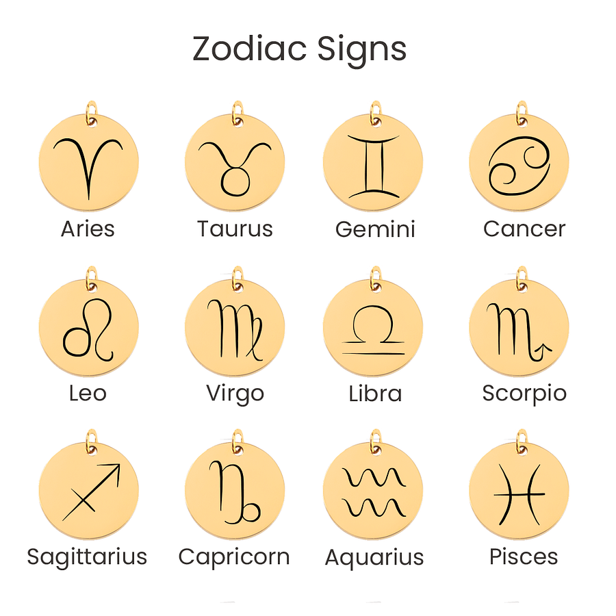 Zodiac Sign Bracelet or Bangle - Personalized Astrological Jewelry product image (3)