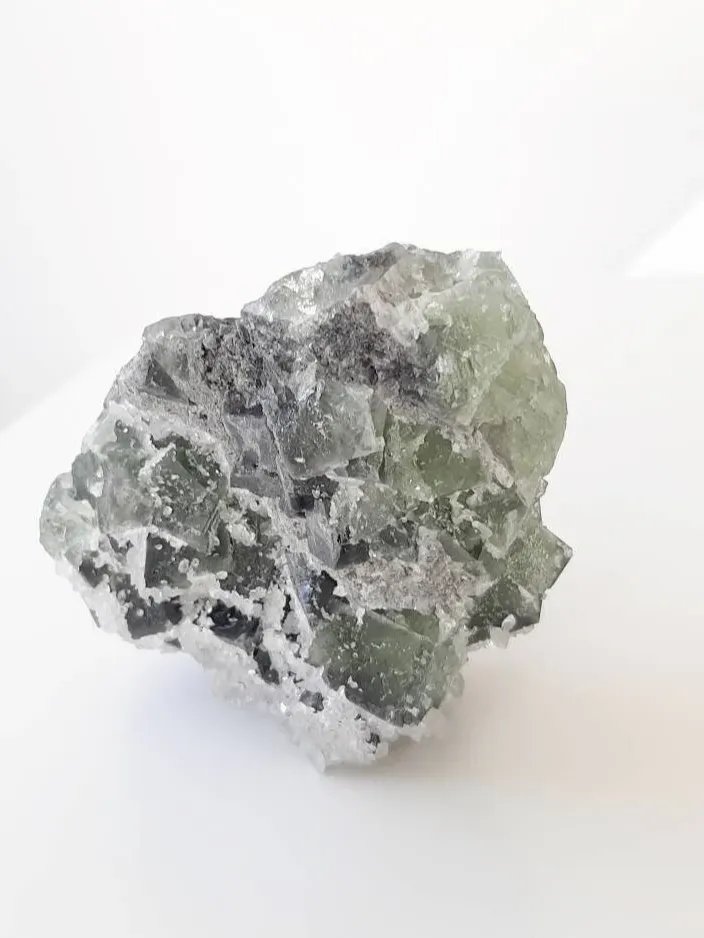 Fluorite & calcite crystal cluster product image (1)