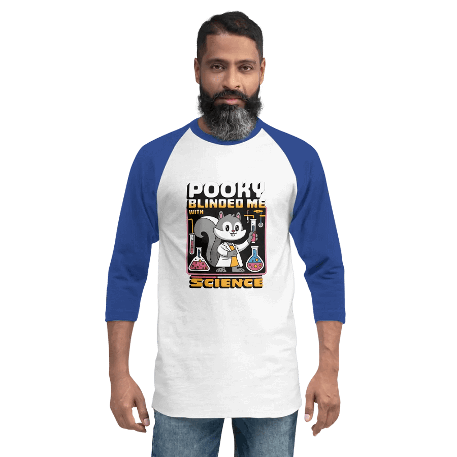 Pooky's Science Lab Raglan Tee product image (2)