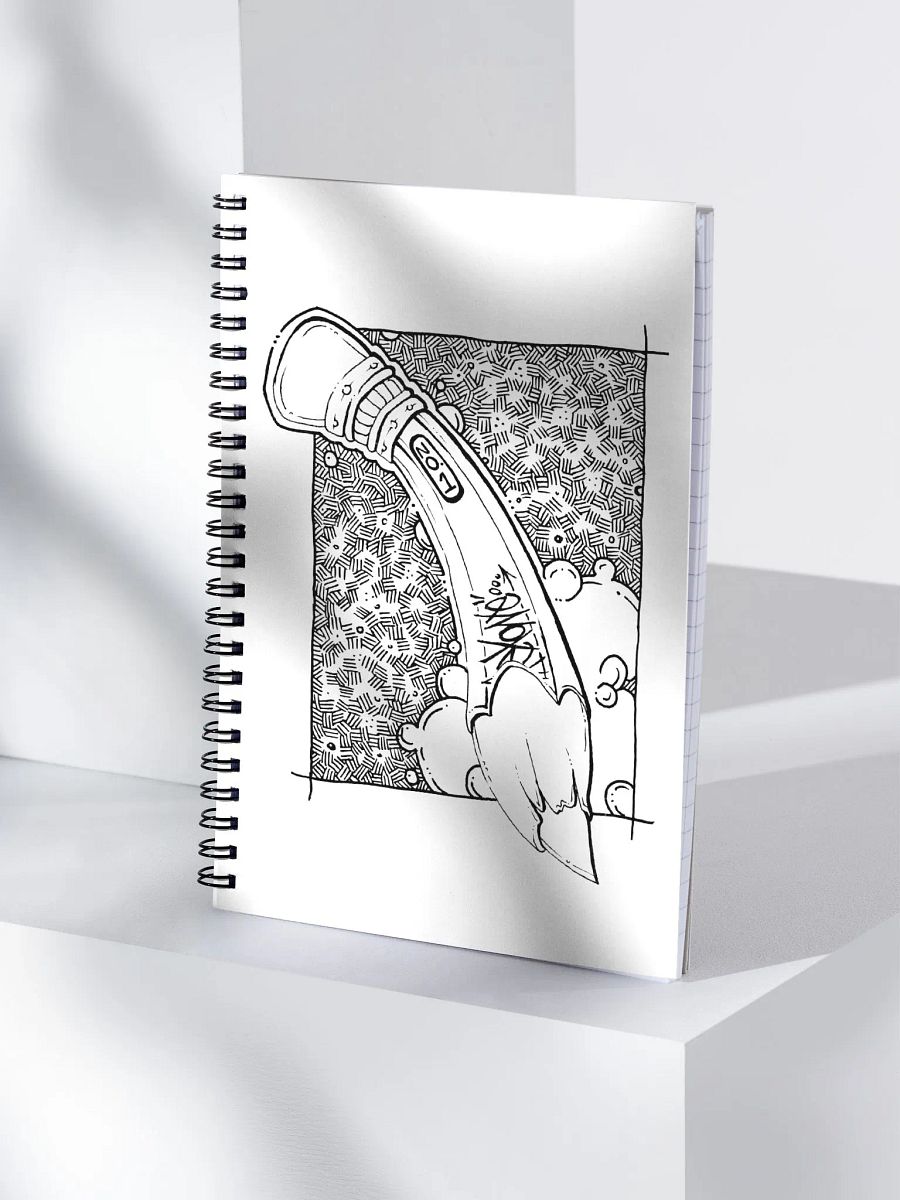 No.1 Pencil Spiral Notebook product image (4)