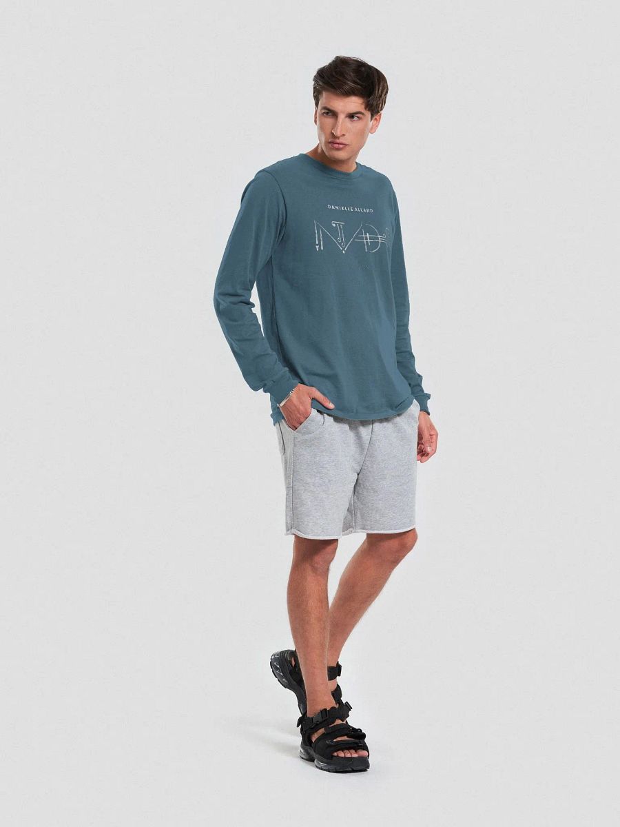 INVADER Logo Long Sleeve T-Shirt [Light] product image (3)