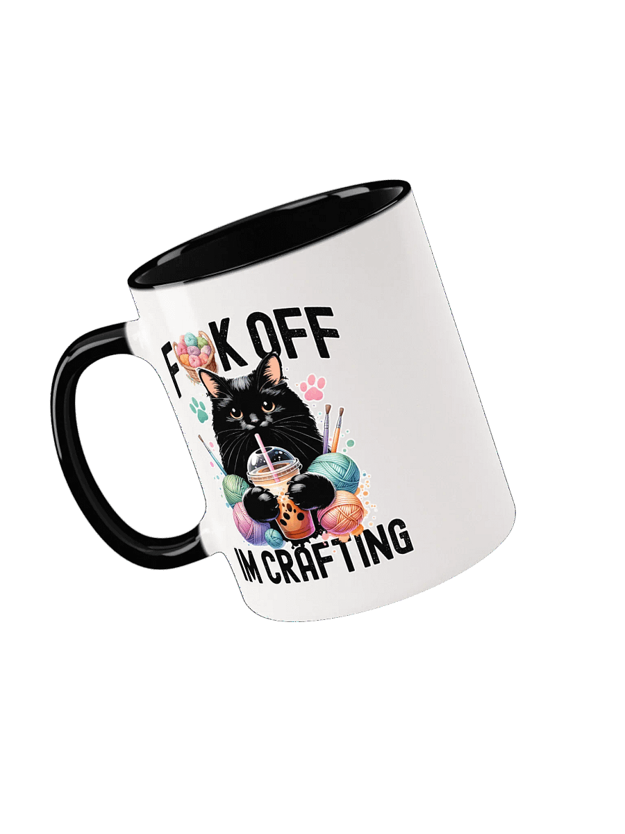 F-ck Off I'm Crafting Colored Mug product image (4)
