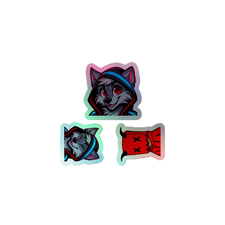 MarkAFCB Stream Holographic Sticker Set product image (1)