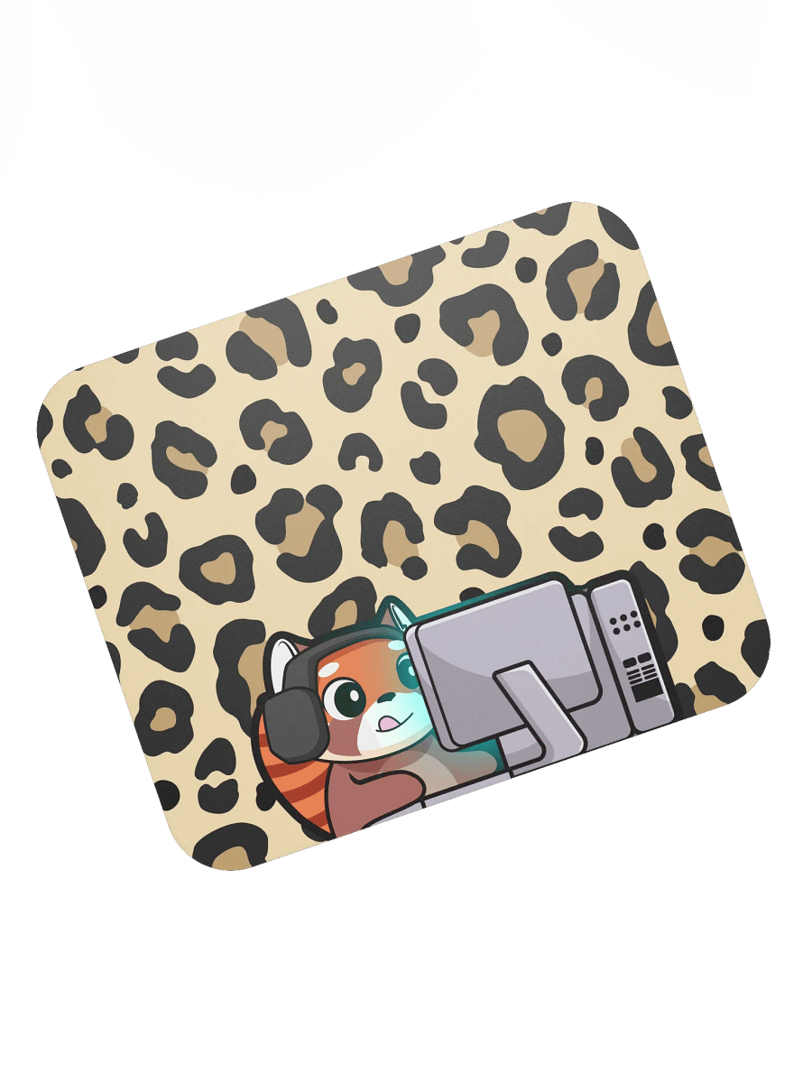 Gaming Bear Mouse Pad (Leopard) - 8.7" x 7.1" product image (4)
