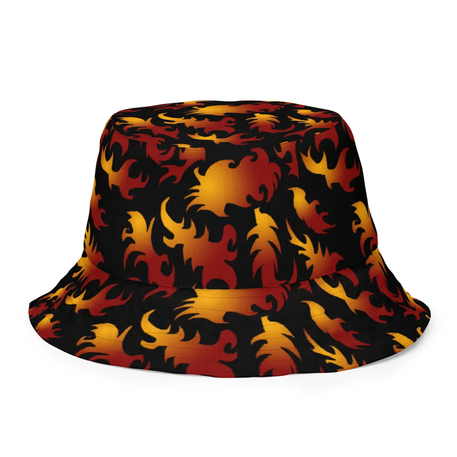 Skulls and Flames Buckethat product image (9)