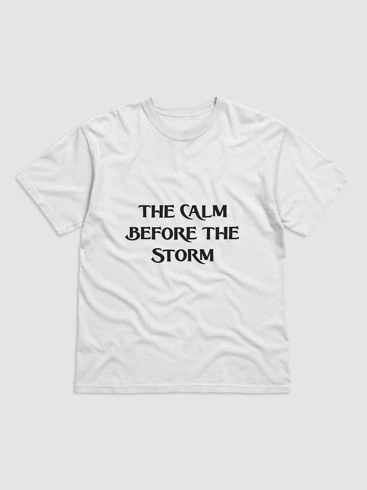 THE CALM BEFORE THE STORM(BLACK PRINT) product image (1)
