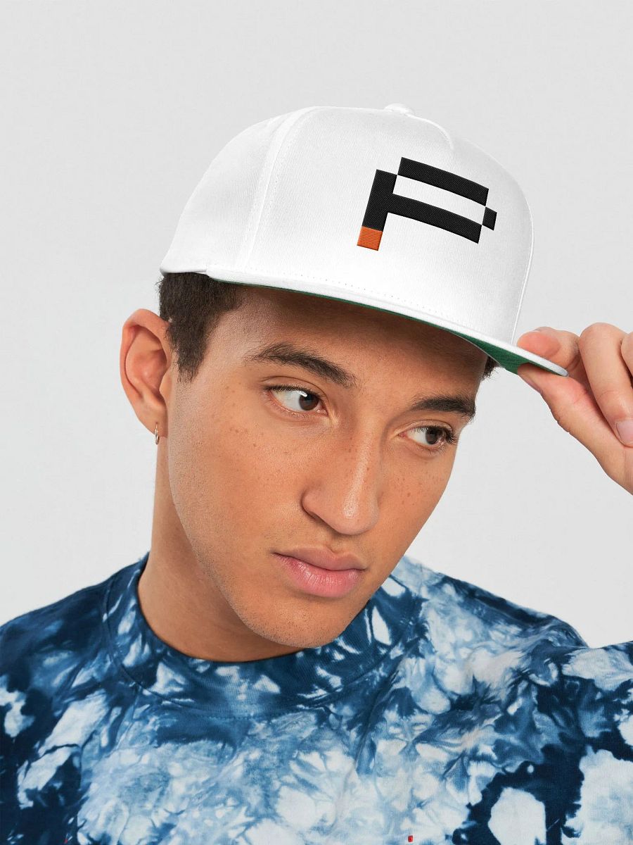 Pix Stitch 'P' Flat Snapback Cap product image (6)