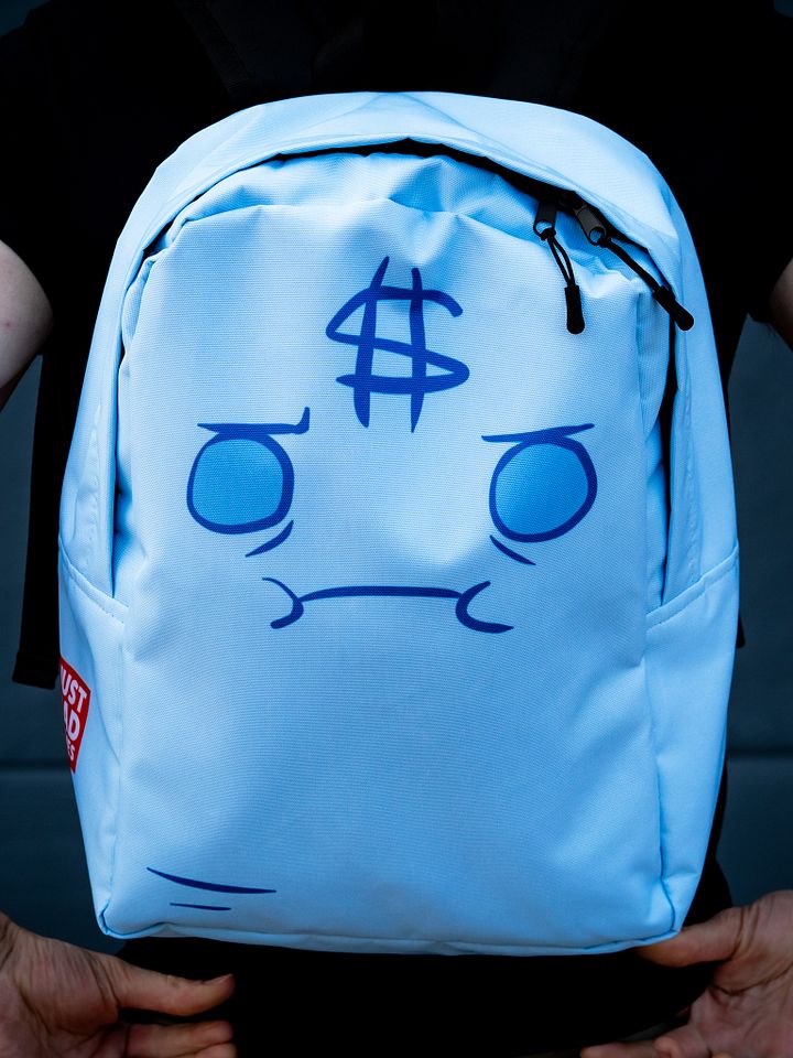 Blue Money Ghost Backpack product image (2)