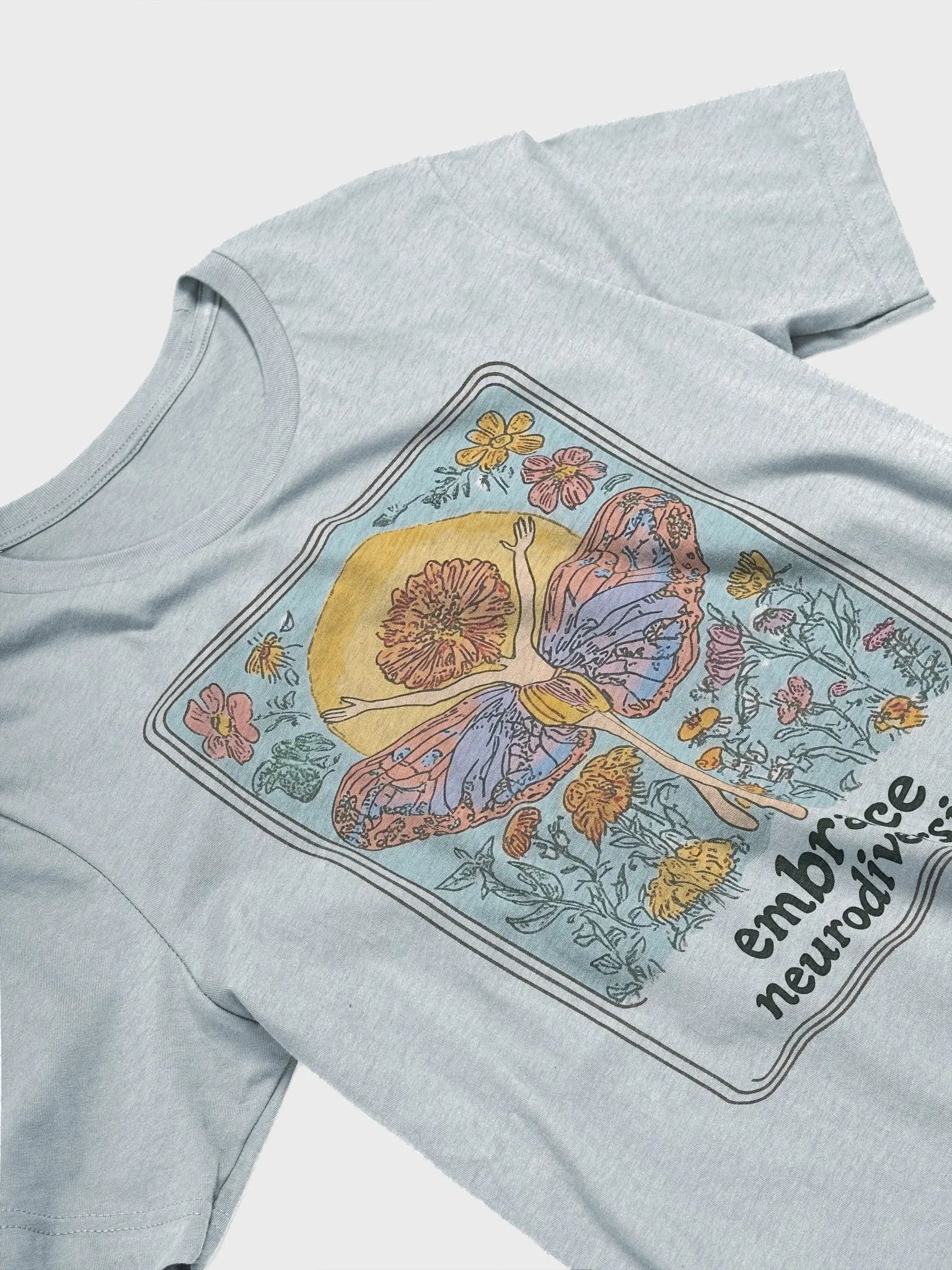 Embrace Neurodiversity Tarot Card Unisex T-shirt product image (29)