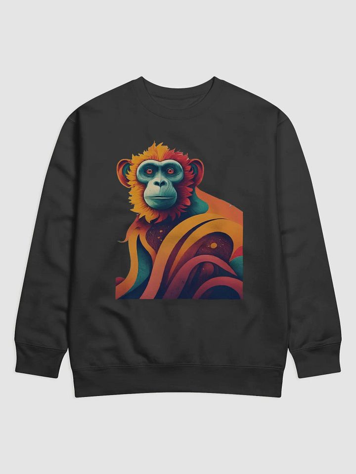 Vibrant Monkey Abstract Premium Sweatshirt product image (1)
