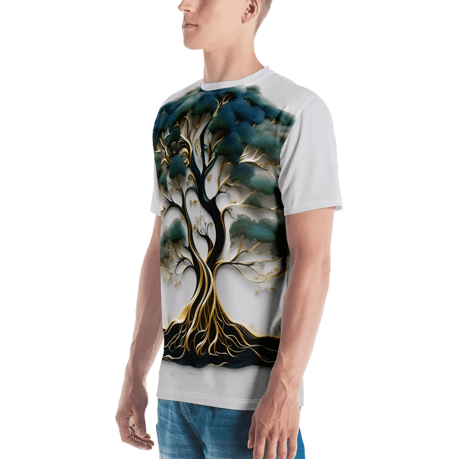 Gold Tree T shirt product image (4)
