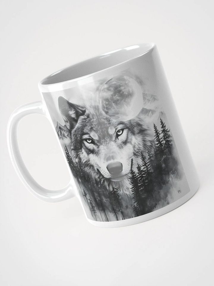 Mystical Wolf Reflection Mug product image (2)
