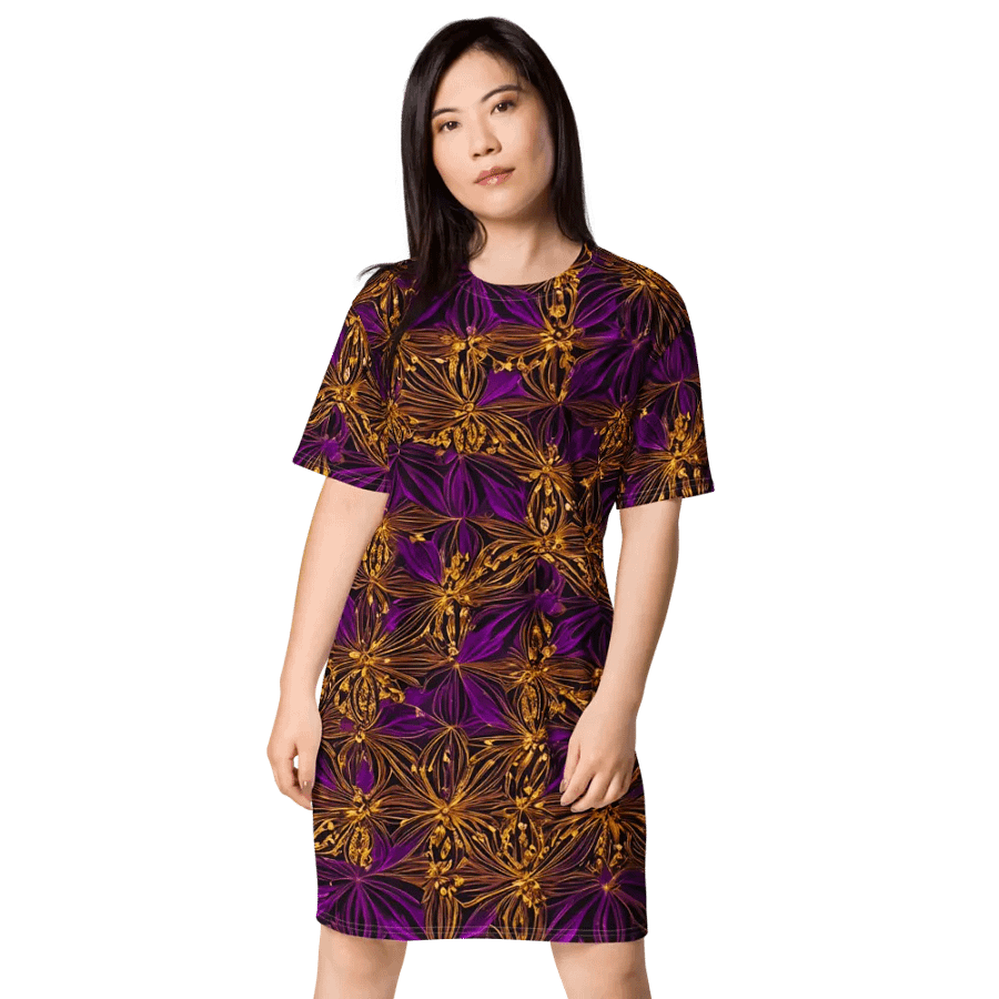 Swirl Enigma T Shirt Dress product image (3)