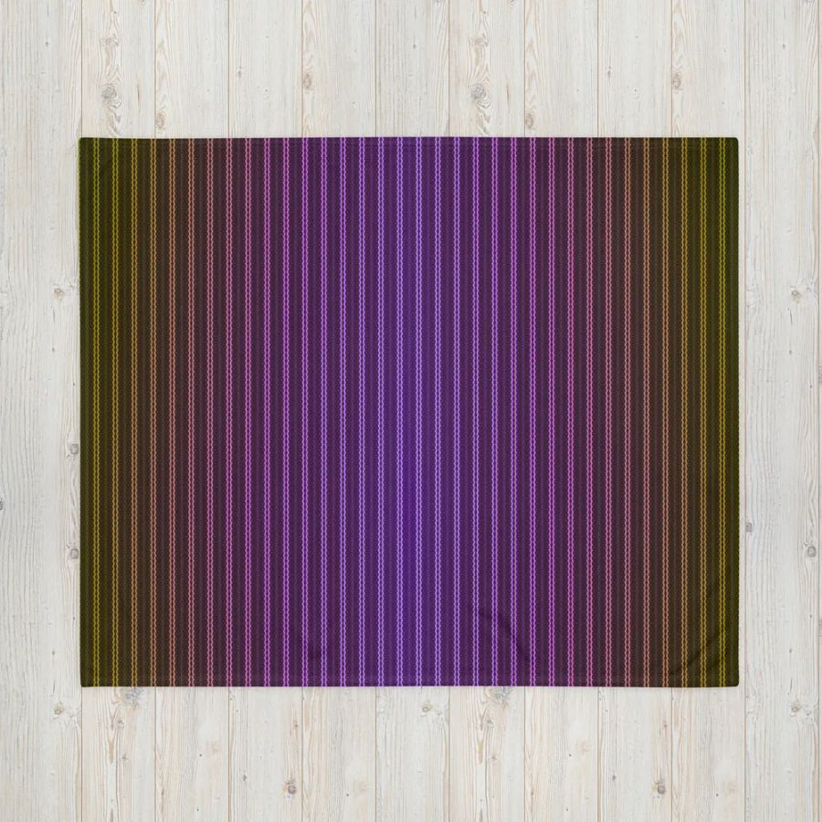 Elegant Chain Striped Throw Blanket product image (6)