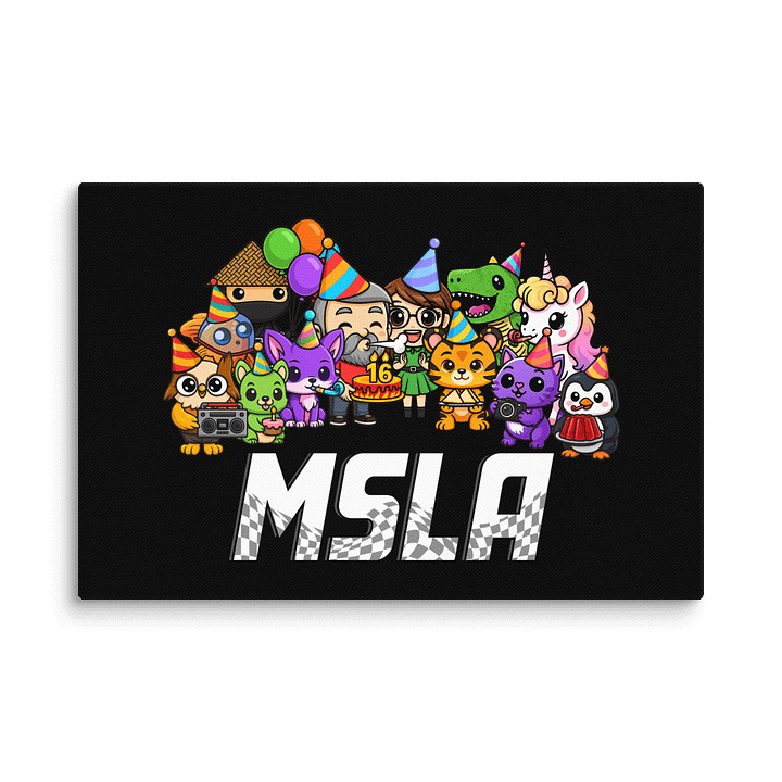 MSLA Sweet Sixteen - Canvas Print product image (2)