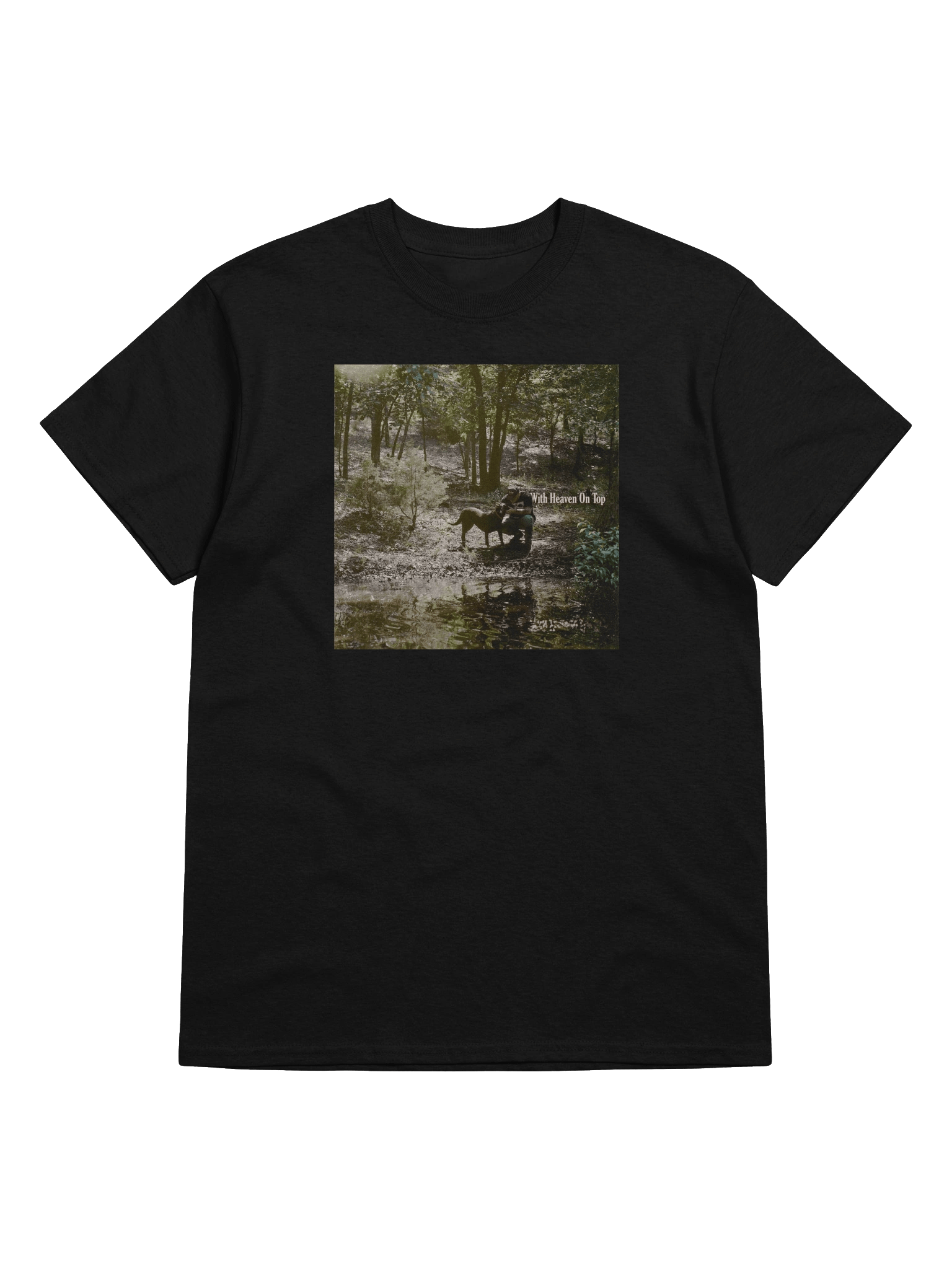 With Heaven On Top Zach Bryan Tshirt product image (1)