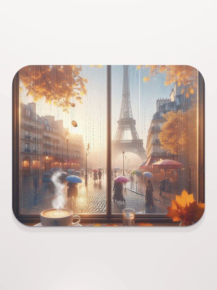 Autumn in Paris Mouse Pad | AI Design paris city product image (2)