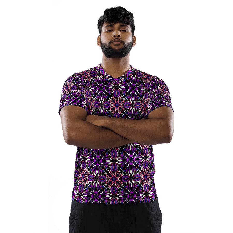 Gender Fluid Abstract T - Sports Jersey product image (6)