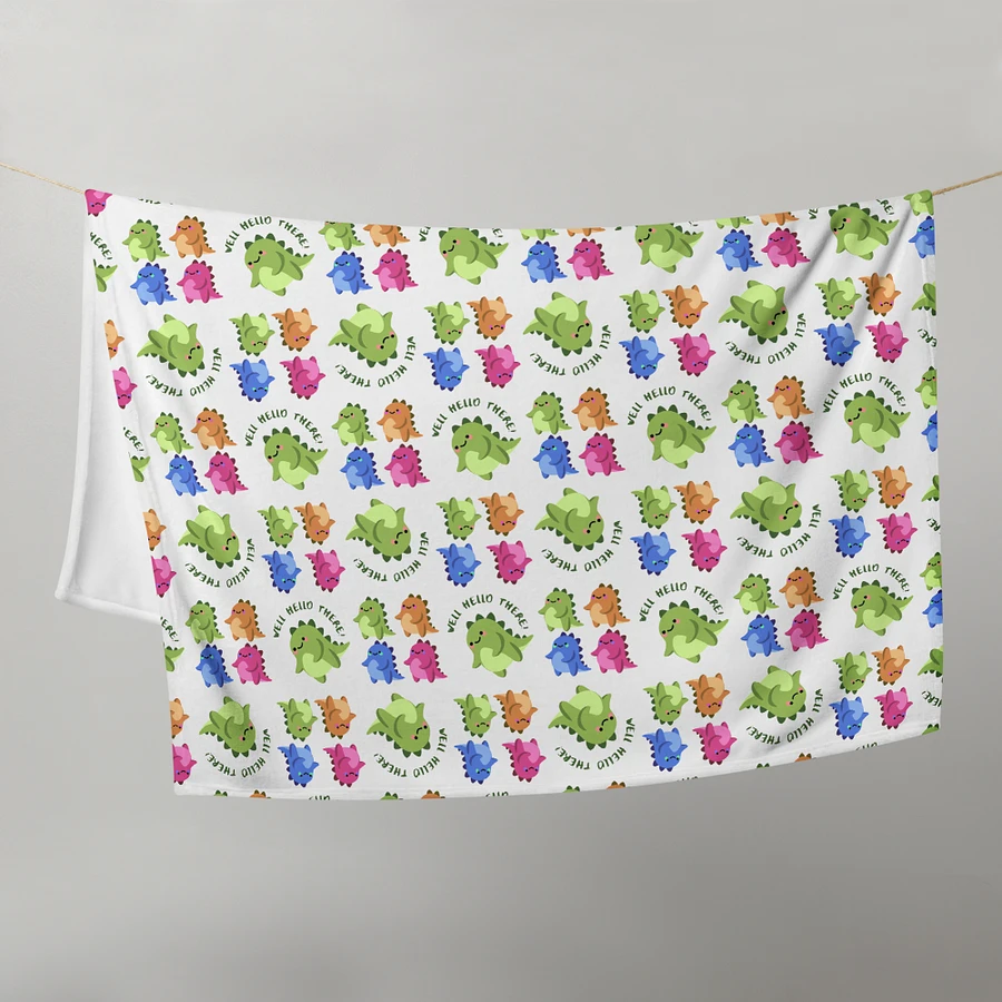 Cute Coloured Dinosaur Blanket product image (12)