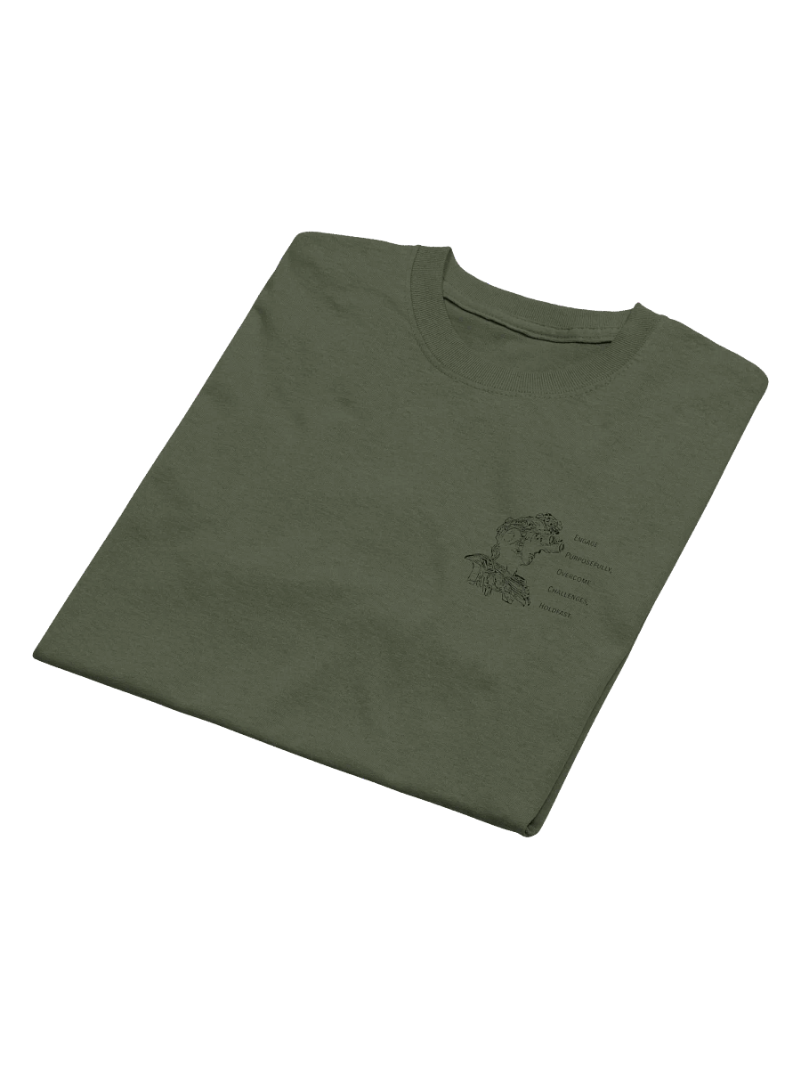 Epoch Holdfast Military Green Tee product image (4)